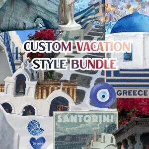 Custom vacation style bundle let
